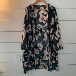 PinkBlush Maternity Floral Kimono